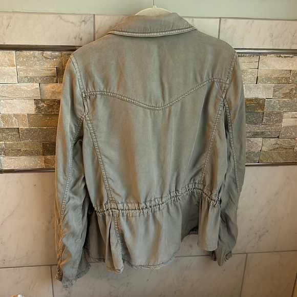 Anthropologie Marrakech Utility Jacket in olive green EUC - Picture 10 of 12
